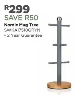 House & Home Swan Nordic Mug Tree offer