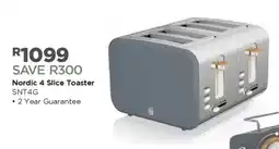 House & Home Swan Nordic 4 Slice Toaster offer