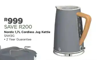 Swan Nordic Cordless Jug Kettle