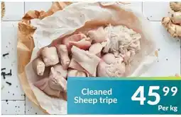 Super Save Cleaned Sheep tripe offer