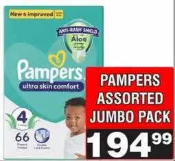 Advance Cash n Carry Pampers assorted jumbo pack offer