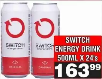 Advance Cash n Carry Switch energy drink offer