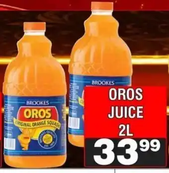Advance Cash n Carry Brookes Oros Juice offer