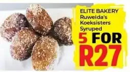 Elite Cash & Carry Elite Bakery Ruweida's Koeksisters Syruped offer