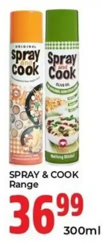 Elite Cash & Carry Spray & Cook Range offer