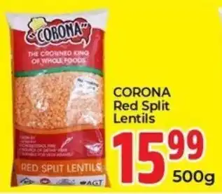 Elite Cash & Carry Corona Red Split Lentils offer