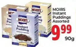 Elite Cash & Carry Moirs Instant Puddings Assorted offer