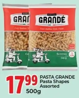 Elite Cash & Carry Pasta Grande Pasta Shapes Assorted offer