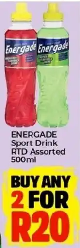 Elite Cash & Carry Energade Sport Drink RTD Assorted offer