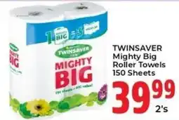 Elite Cash & Carry Twinsaver Mighty Big Roller Towels 150 Sheets offer