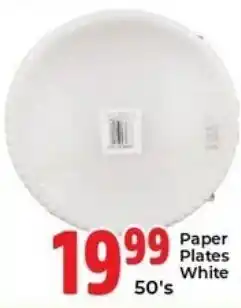 Elite Cash & Carry Paper Plates White offer