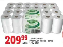 Elite Cash & Carry Twinsaver Premium Toilet Tissue 1 Ply offer