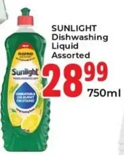 Elite Cash & Carry Sunlight Dishwashing Liquid Assorted offer