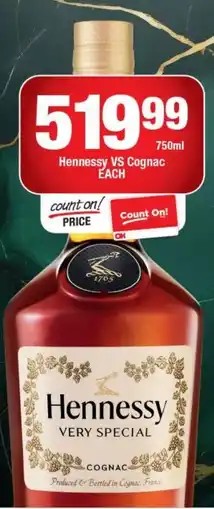 OK Liquor Hennessy VS Cognac offer