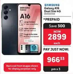 Makro Samsung Galaxy A16 Dual Sim 4G offer