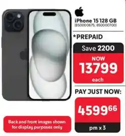 Makro iPhone 15 128GB offer