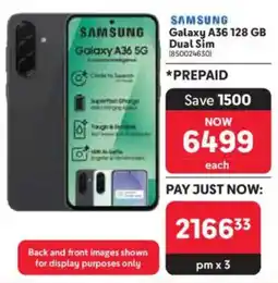 Makro Samsung Galaxy A36 128GB Dual Sim offer