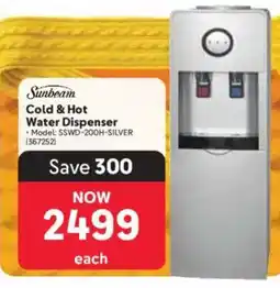 Makro Sunbeam Cold & Hot Water Dispenser offer