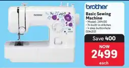 Makro Brother Basic Sewing Machine offer