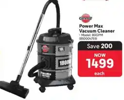 Makro Genesis Power Max Vacuum Cleaner offer