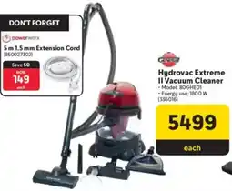 Makro Genesis Hydrovac Extreme II Vacuum Cleaner offer