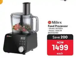 Makro Milex Food Processor offer