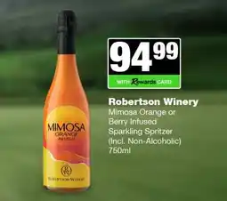 Spar Tops ROBERTSON WINERY offer