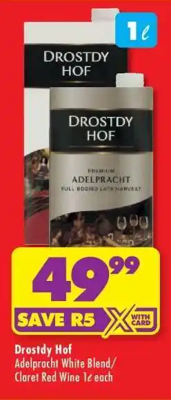 Shoprite Drostdy Hof offer