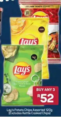 Pick n Pay Lay's Potato Chips Assorted 120g offer
