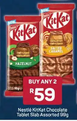 Pick n Pay Nestlé KitKat Chocolate Tablet Slab Assorted 99g offer