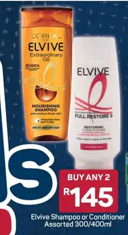 Pick n Pay Elvive Shampoo or Conditioner offer