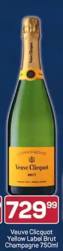 Pick n Pay Veuve Clicquot Yellow Label Brut Champagne 750ml offer