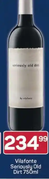 Pick n Pay Vilafonte Seriously Old Dirt 750ml offer