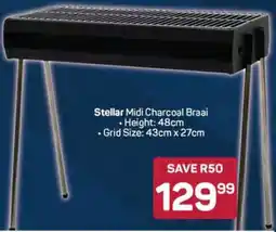 Pick n Pay Stellar Midi Charcoal Braai offer
