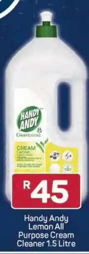 Pick n Pay Handy Andy Lemon All Purpose Cream Cleaner 1.5 Litre offer