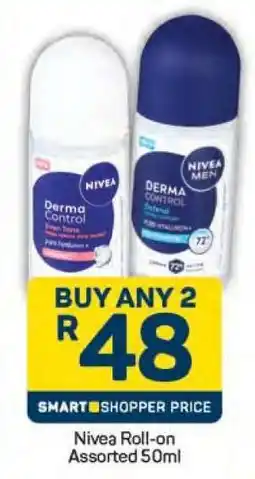 Pick n Pay Nivea Roll-on Assorted 50ml offer