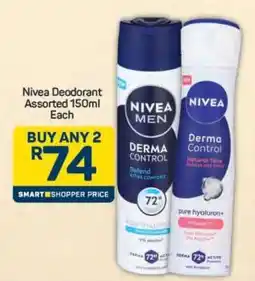 Pick n Pay Nivea Deodorant Assorted 150ml Each offer