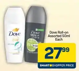 Pick n Pay Dove Roll-on Assorted 50ml Each offer