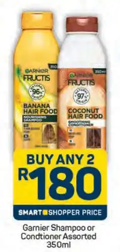Pick n Pay Garnier Shampoo or Conditioner Assorted 350ml offer