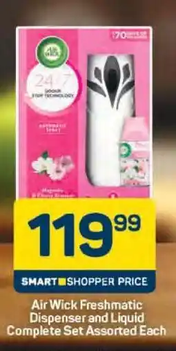 Pick n Pay Air Wick Freshmatic Dispenser and Liquid Complete Set Assorted Each offer
