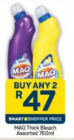 Pick n Pay Maq Thick Bleach Assorted 750ml offer