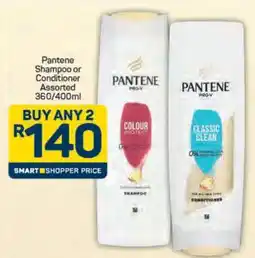 Pick n Pay Pantene Shampoo or Conditioner Assorted 360/400ml offer