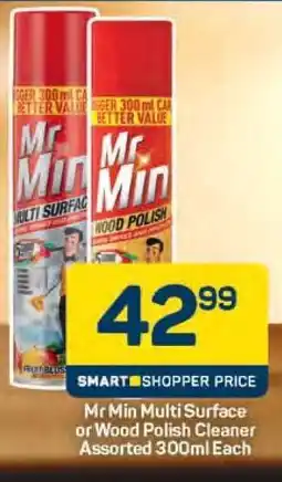 Pick n Pay Mr Min Multi Surface or Wood Polish Cleaner offer