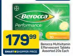 Pick n Pay Berocca Multivitamin Effervescent Tablets Assorted 20s Each offer