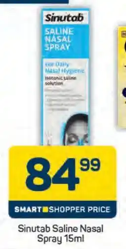 Pick n Pay Sinutab Saline Nasal Spray 15ml offer