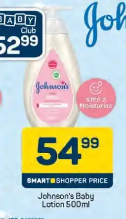 Pick n Pay Johnson's Baby Lotion-500ml offer