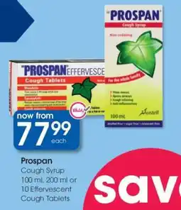 Clicks Prospan offer