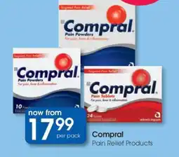 Clicks Compral Pain Relief Products offer