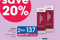 Clicks ReVite Magnesium Fizzy offer