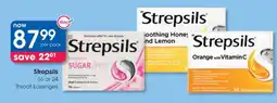 Clicks STREPSILS offer